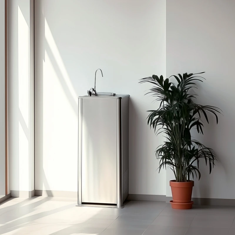 Fuente de agua inox