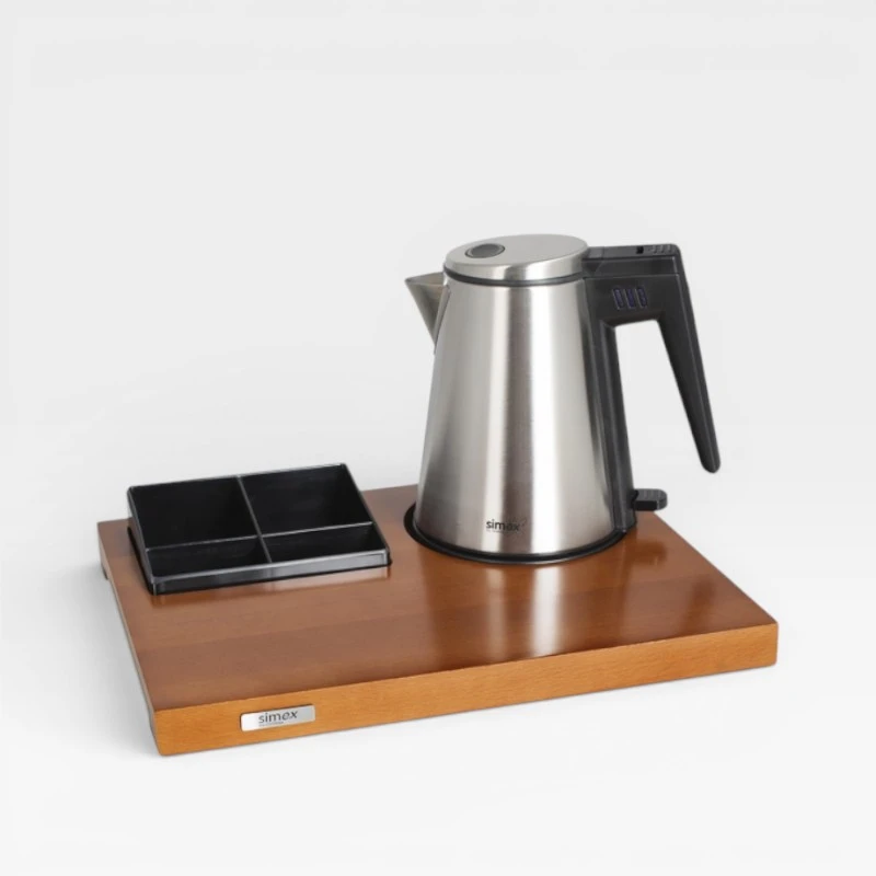 Kit hervidor de agua inox premium cuadrado
