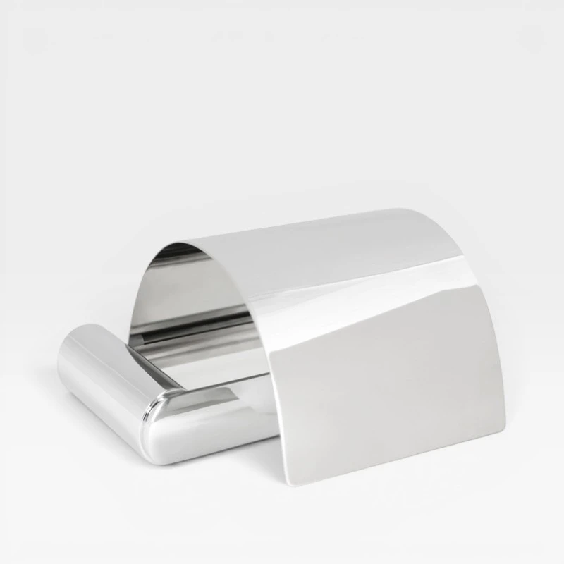 Portarrollos con tapa - Serie Brass Premium