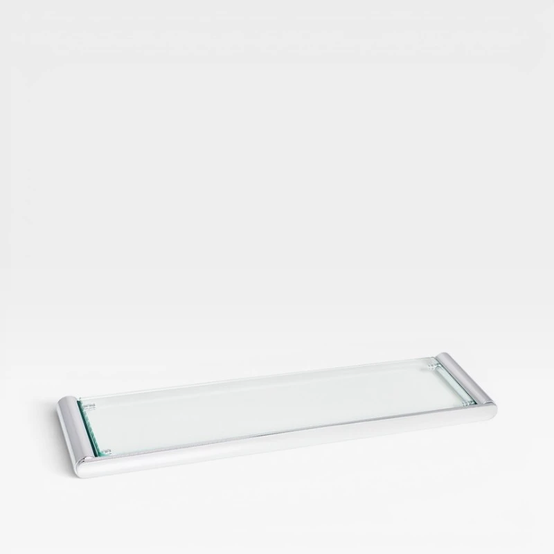 Repisa de baño de cristal - Serie Brass premium