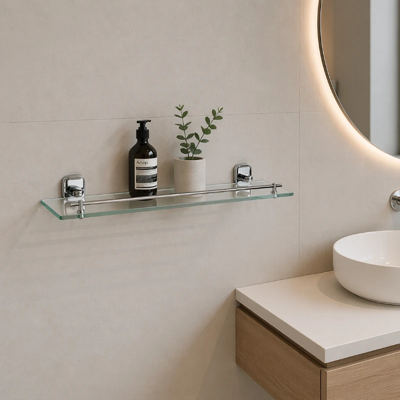 Repisa de cristal - Serie Bright