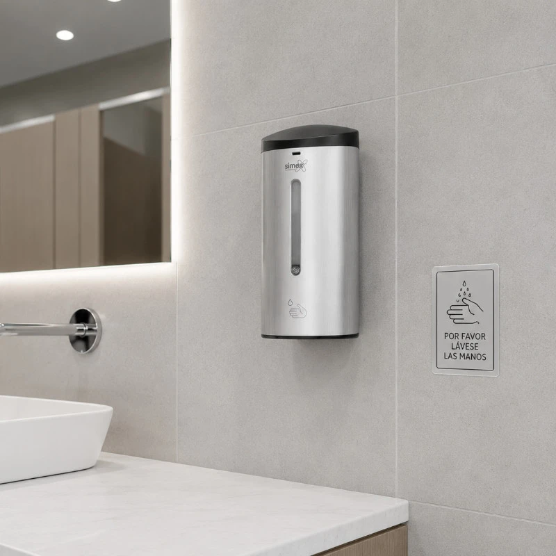 Dosificador de jabón / gel automático Serie Inoxclean