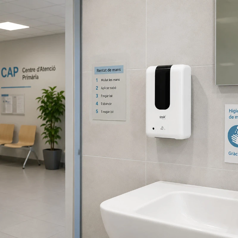 Dosificador de jabón / gel Serie Ecoclean