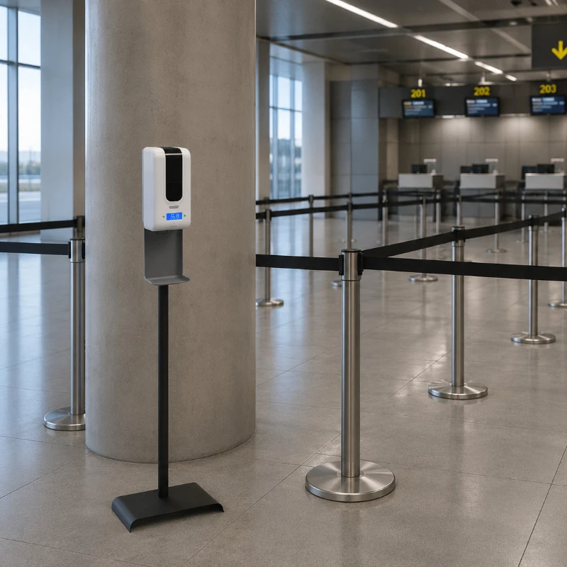 Estación de desinfección con termómetro – Serie Ecoclean