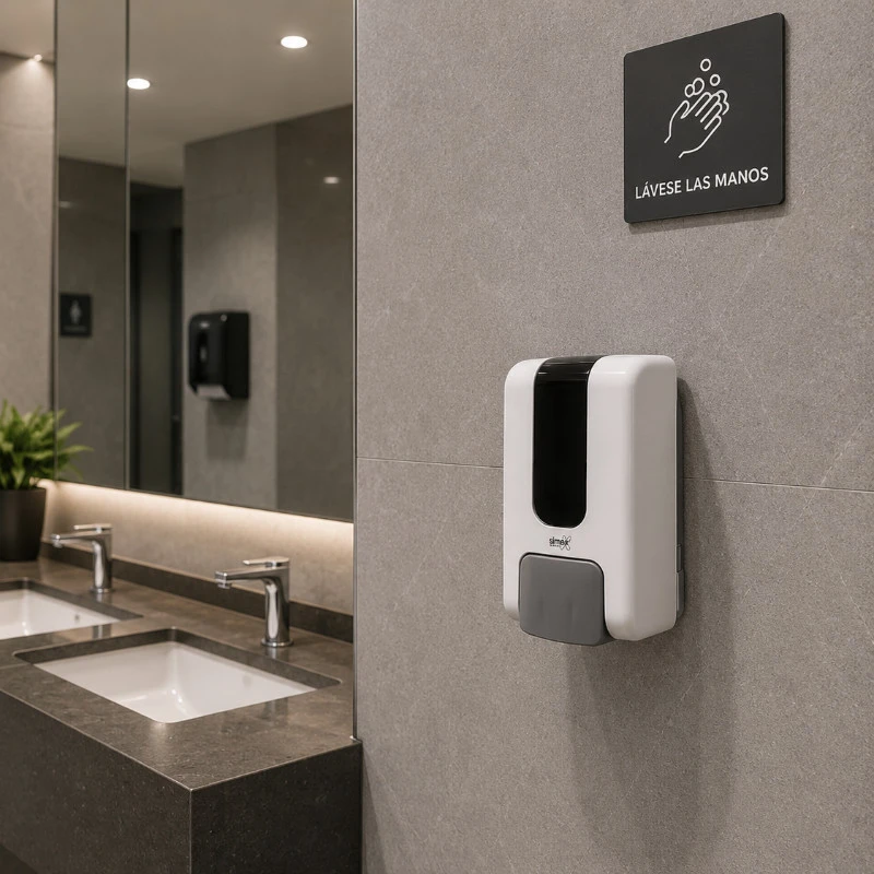 Dosificador de jabón / gel Serie Ecoclean