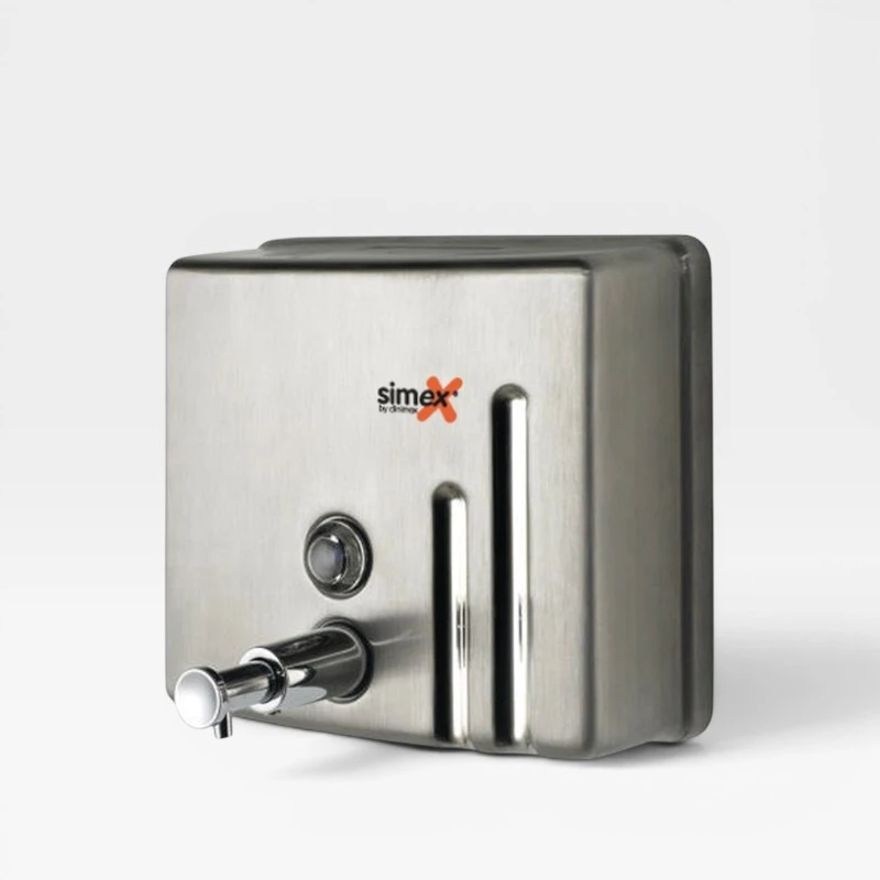 Dosificador de jabón Serie Inox - Cuadrado