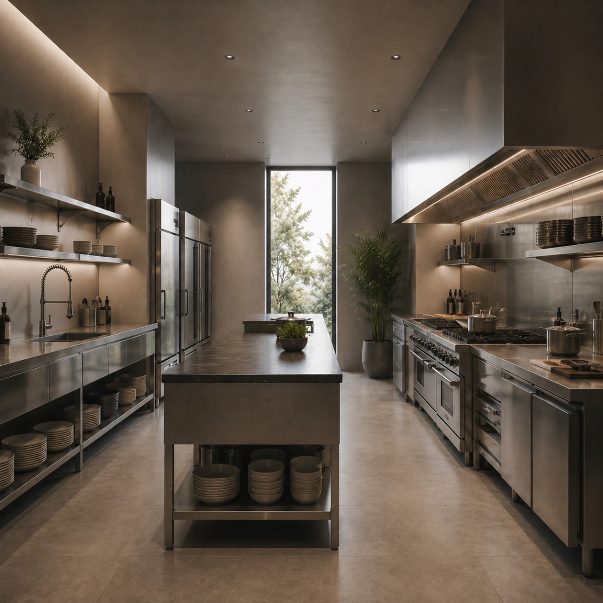 Zona de cocinas