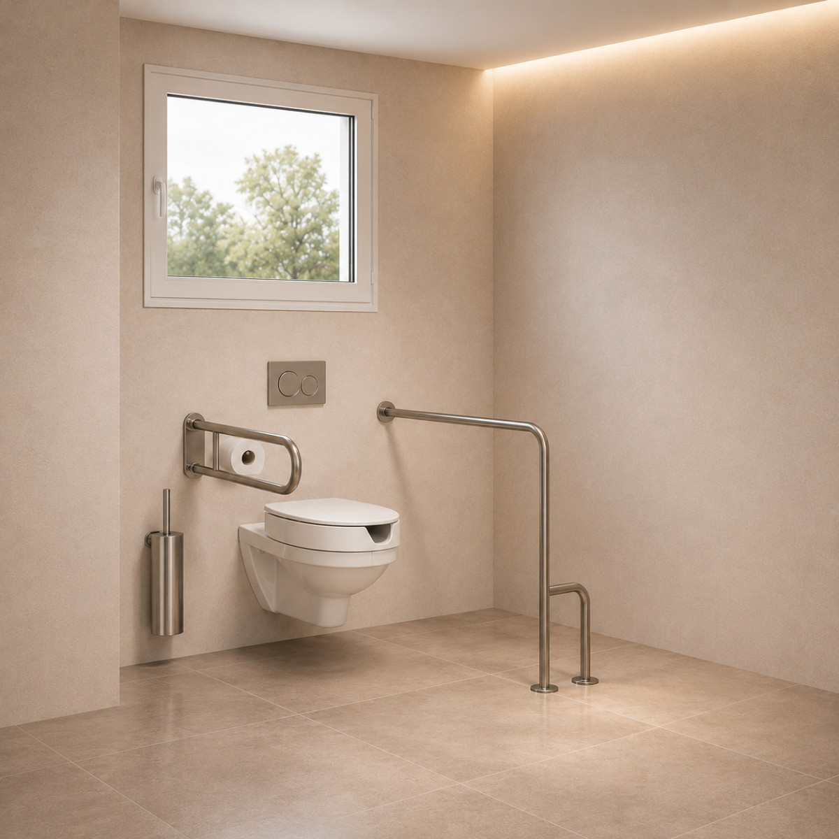 Baños accesibles y de residencias