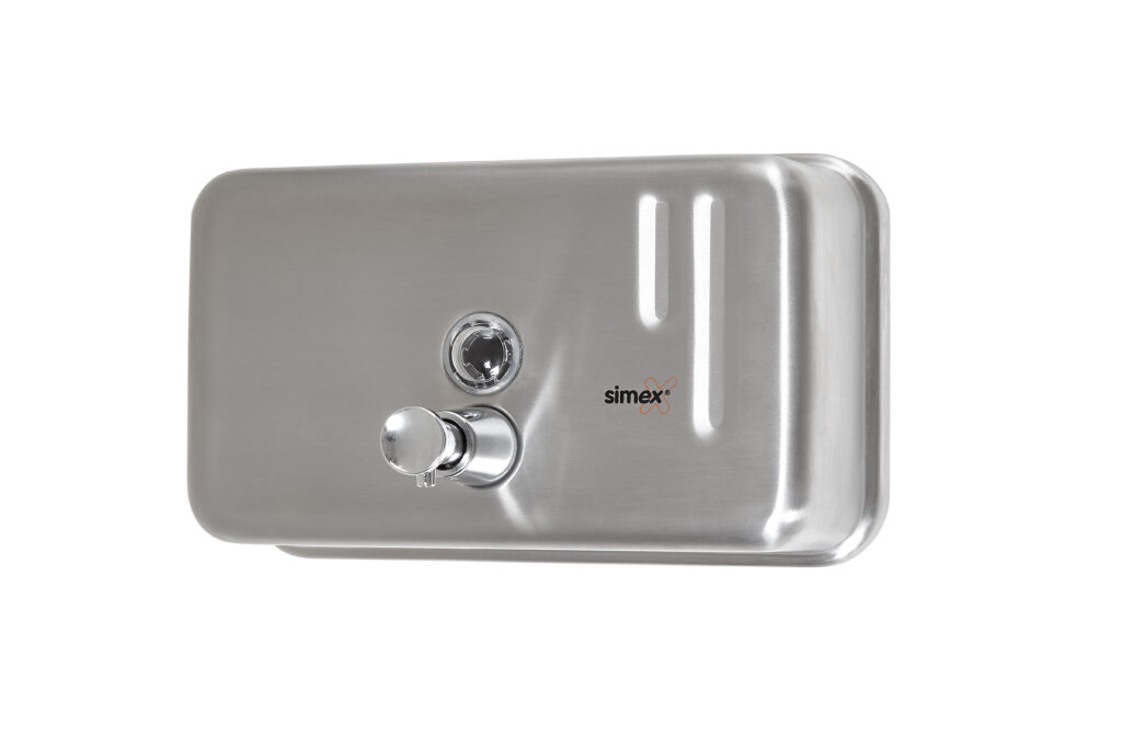 Inox Range Soap dispenser - Horizontal - Simex