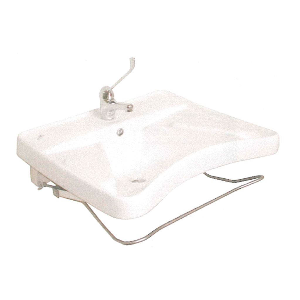 Conjunto lavabo con ménsula de inclinación neumática - Simex